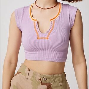 Out From Under Go For Gold Seamless
Cropped Top